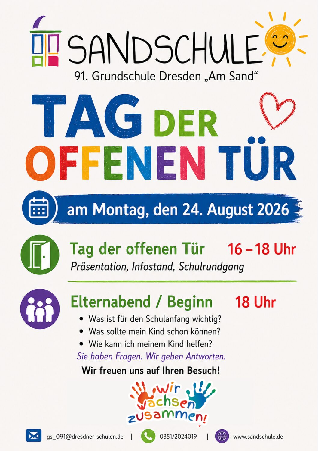 Tag der offenen Tür – kommen Sie gern vorbei!
